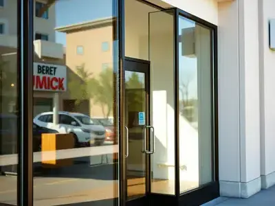 Retail storefront cleaning